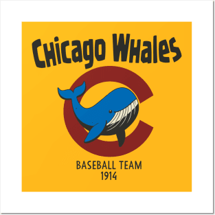 Defunct Chicago Whales Baseball Team Posters and Art